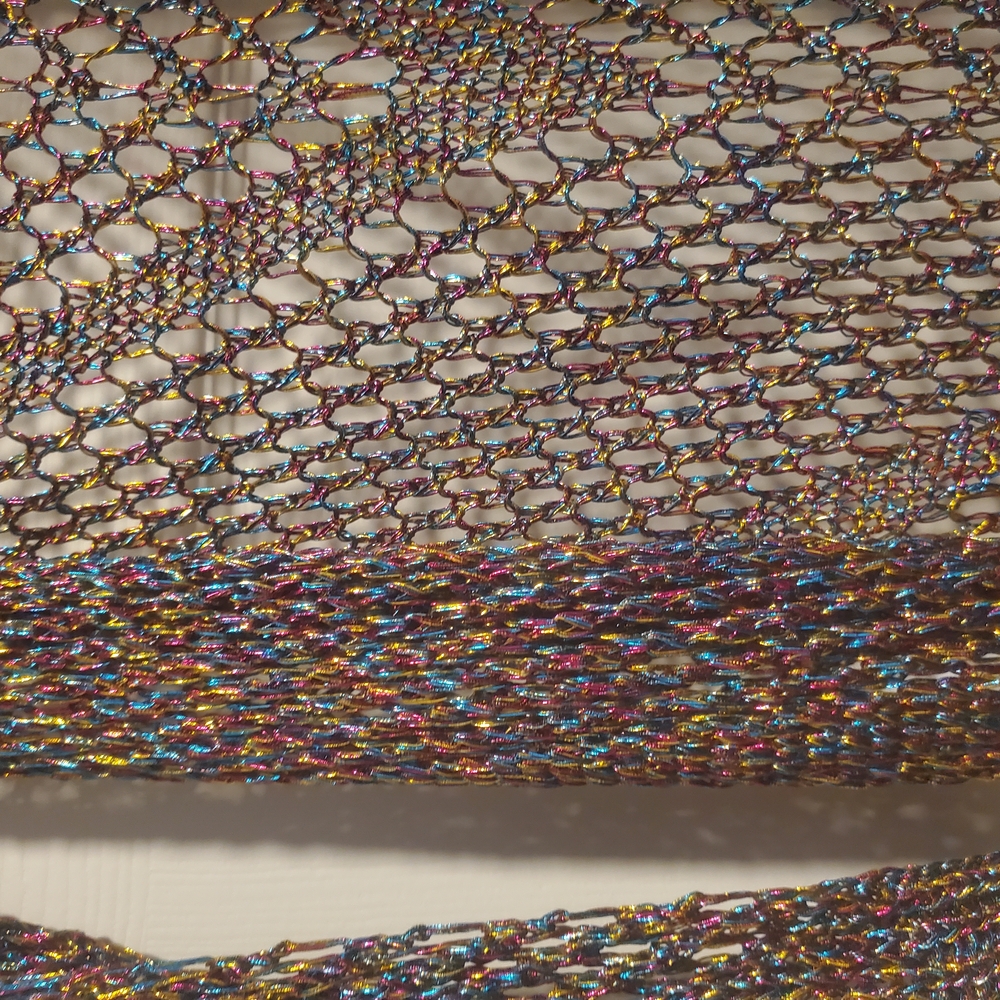 Multicolor Metallic Dress - Picture 2 of 3